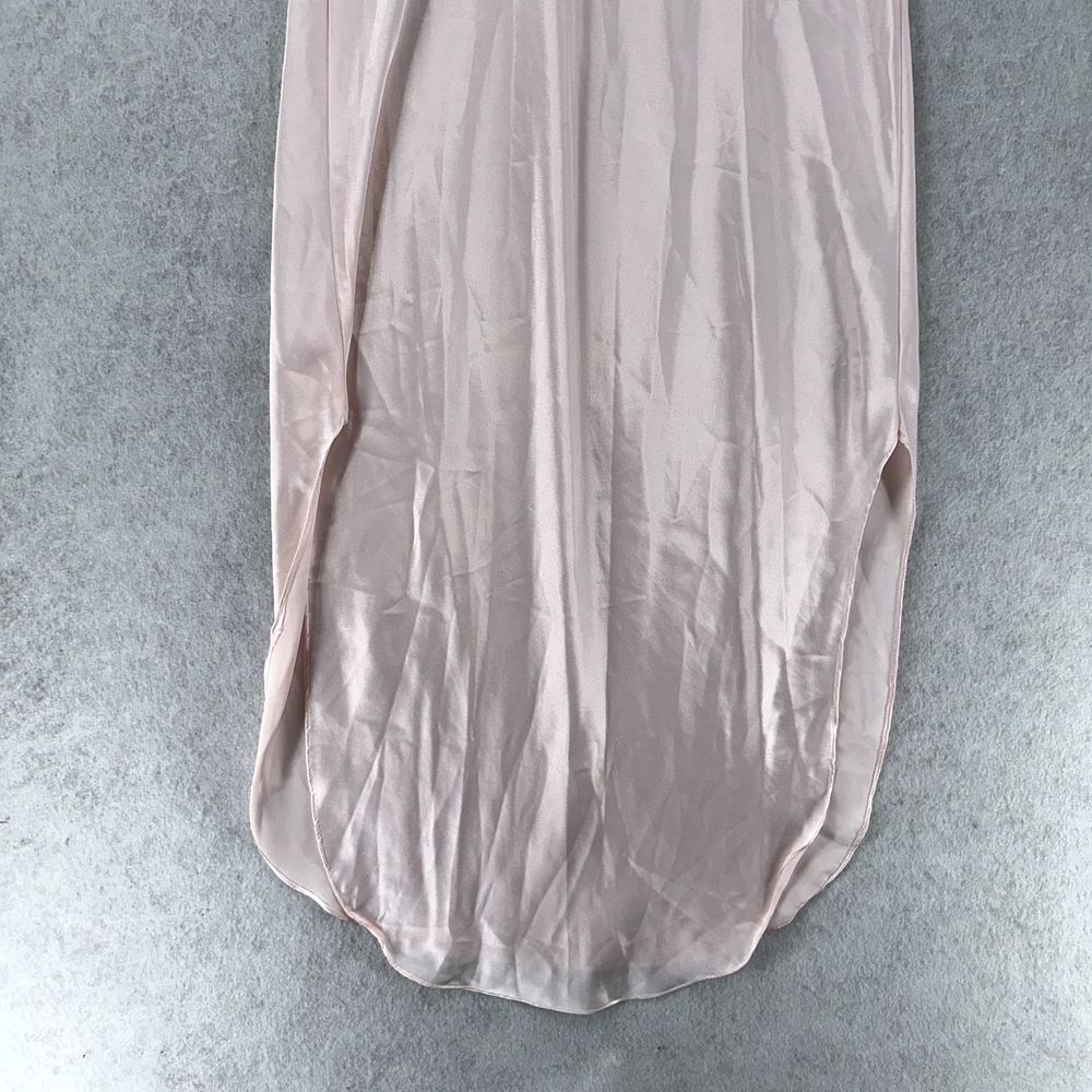 Vintage Barbizon Baby‎ Pink Slip Dress Nightie SMALL Lace Large Flowers Detailed - Picture 8 of 13
